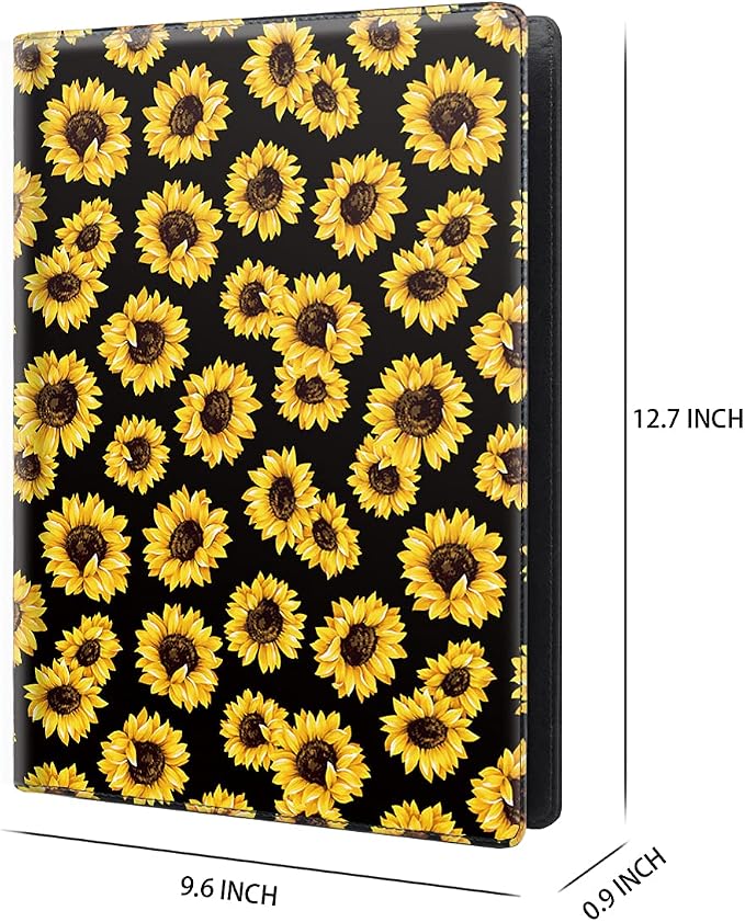 Portfolio Case for Women, Cute Padfolio Cover Folder, Conference/Resume/Legal - Image 3