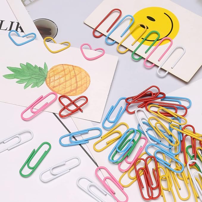 Elisel Colored Paper Clips, Durable and Rustproof, School and Personal Use - Image 6