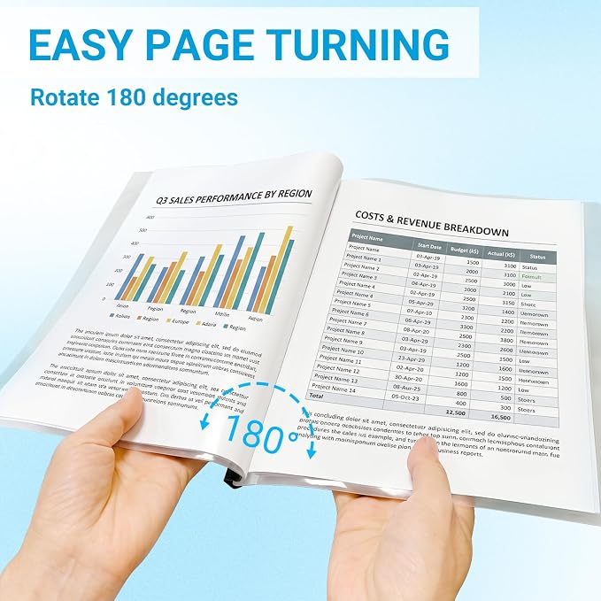 12-Pack Clear Report Covers - Image 4
