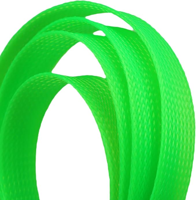 25ft PET Expandable Braided Cable Sleeve 1.2 inch Pet Braided Cable Sleeve - Image 2