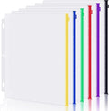Antner 6 Pack Letter Size Binder Pockets by Antner