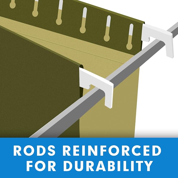 Hanging File Folders, RAZCC 30 Pack Letter Size Reinforced Hanging Folders - Image 4