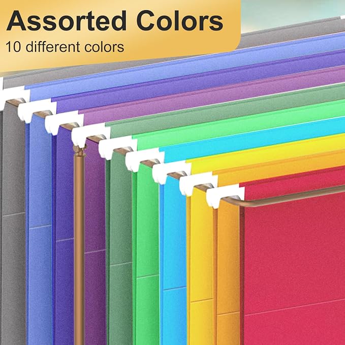 Hanging File Folders Legal Size, 30 Pack File Folders - Image 3
