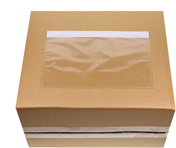 Tupalizy Clear Shipping Mailing Label Envelopes Pouches Top Loading Packing - Image 2