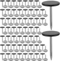 Black Flat Thumb Tacks by Unknown