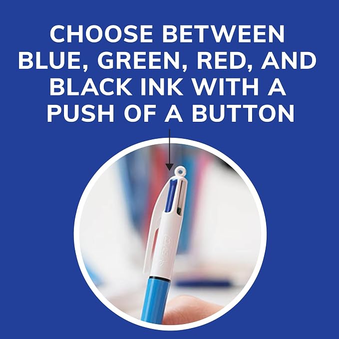 BIC 4-Color Retractable Ballpoint Pens - Image 6