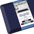 KitchenClouds Kitchen Mat Cushioned Anti Fatigue Kitchen Rug 0.8inch Waterproof by KitchenClouds