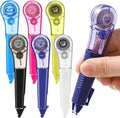 auroray 6 Pack Pen-Style Correction Tape Pens, 19.69ft Each Comfortable by auroray