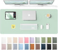 YSAGi Leather Desk Pad Protector, Office Desk Mat, Large Mouse Pad, Non-Slip PU by YSAGi