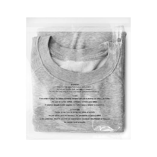iMailer - 100 Count - 8" x 10" Clear Plastic Poly Bags by iMailer