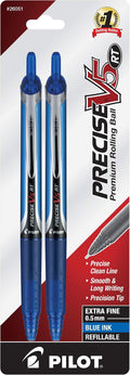 Pilot Precise V5 RT Refillable & Retractable Rollerball Pens, Extra Fine Point by PilotCorporationofAmerica