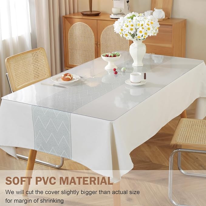 LovePads Frosted Desk Mat 18 x 42 Inch, 1.5mm Thick Frosted Table Protector - Image 4