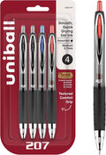 uni-ball 207 Retractable Gel Pens, Medium Point by uni-ball