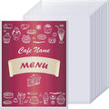 AKONEGE 12PCS 8.5" x 11" Rigid Print Protectors, Hard Plastic Sleeves by AKONEGE