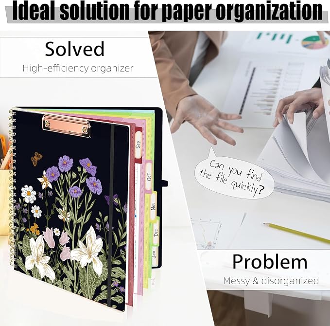 Foldable Spiral Clipboard Folio - Image 6