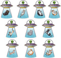 Cat Magnetic Bookmarks 10PCS by TheClover