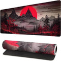 Extended Gaming Mouse Pad, Large Desk Mat XL Anime Mouse Pad Waterproof by Brecoy