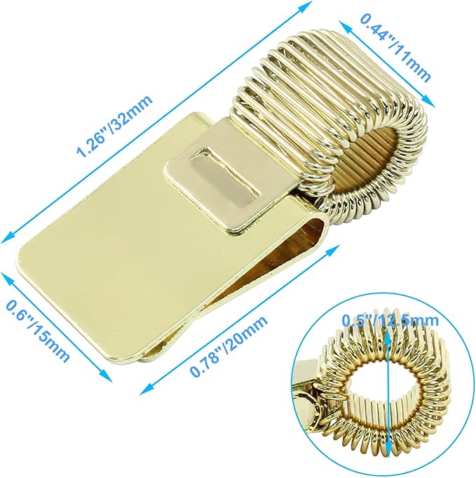 5 Pack Gold Metal Pen Holder, Pen Holder - Image 2