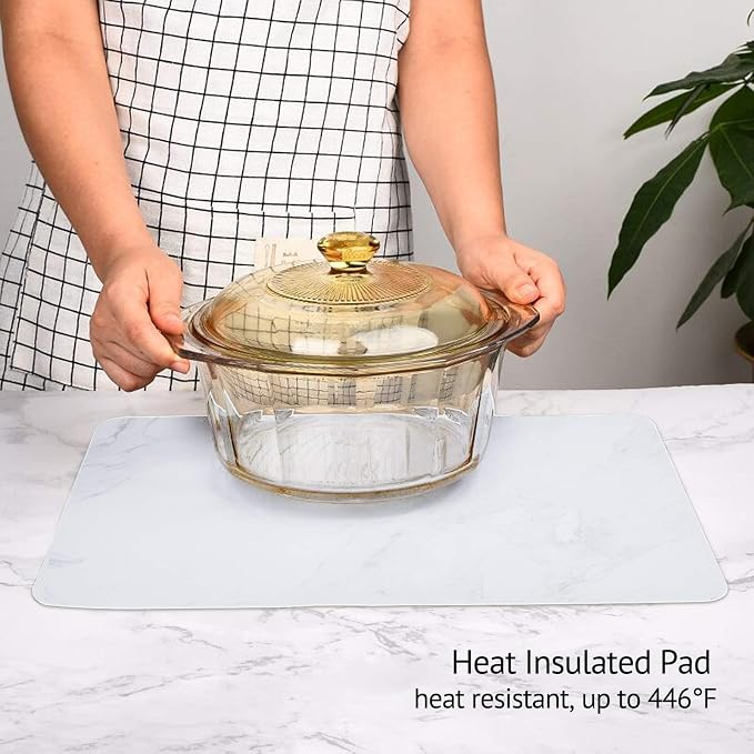 Gartful Silicone Mats for Kitchen Counter, Thicker 0.06", 25 x 17 inches - Image 5