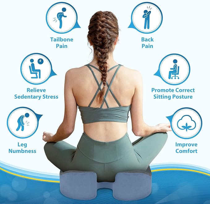BlissTrends Seat Cushion, Thick Memory Foam Cushions - Image 2