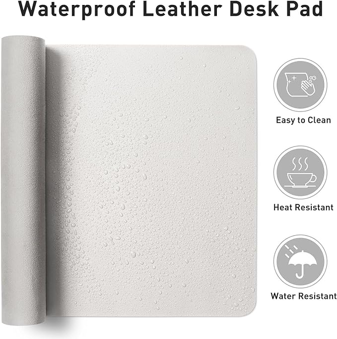 Aothia Faux Leather Desk Mat - Image 7