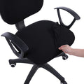 Smiry Stretch Jacquard Office Computer Chair Seat Covers, Removable Washable by Smiry