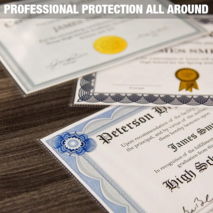 Samsill No Hole Sheet Protectors - Image 5