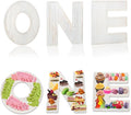 3pcs The Letters ONE Wooden Charcuterie Board, 12 Inch Larger 1st Birthday Food by Aksipo
