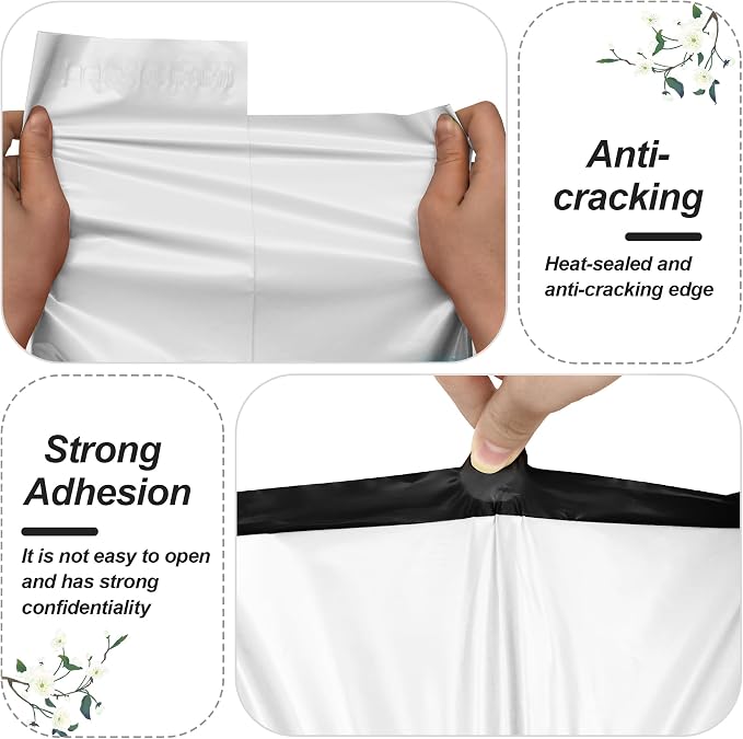 JinRuiKJ Thank You Poly Mailer 14.5x19 Inch 50 PCS, Shipping Bags - Image 4