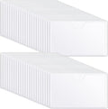 Chinco 100 Self Adhesive Pocket Index Card Pockets Index Card Holder Storage by Chinco