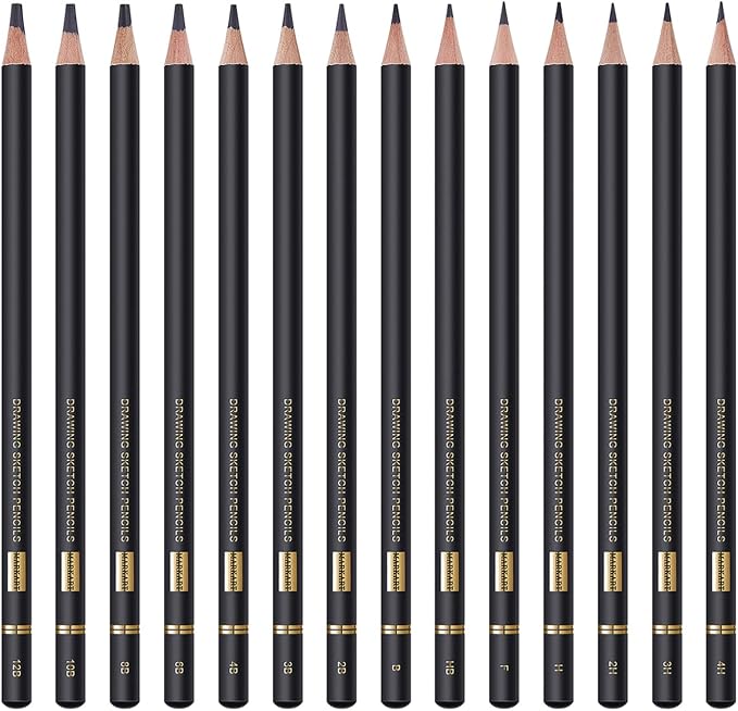 MARKART Professional Drawing Sketching Pencil Set - Image 2