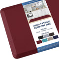 KitchenClouds Kitchen Mat Cushioned Anti Fatigue Kitchen Rug 17.3"x60" Water by KitchenClouds
