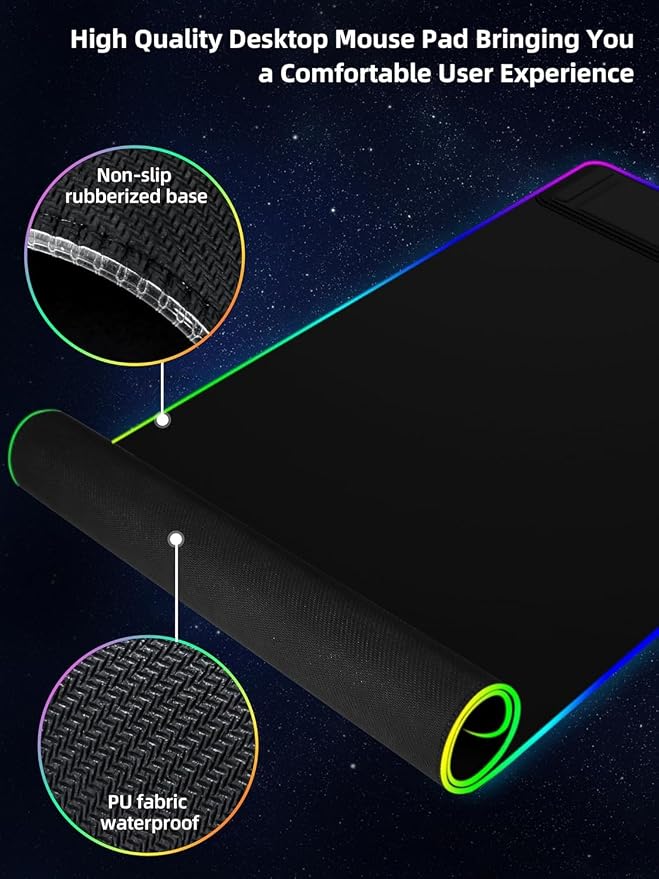 XXL Mouse Pad with Phone Holder - Image 7