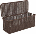 Cable Management Box, Handmade Rattan Cable Organizer by Cantalop