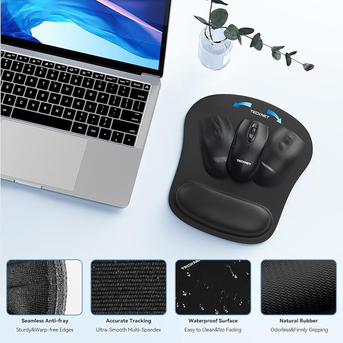 Keyboard Wrist Rest and Mouse Pad Set - Image 5