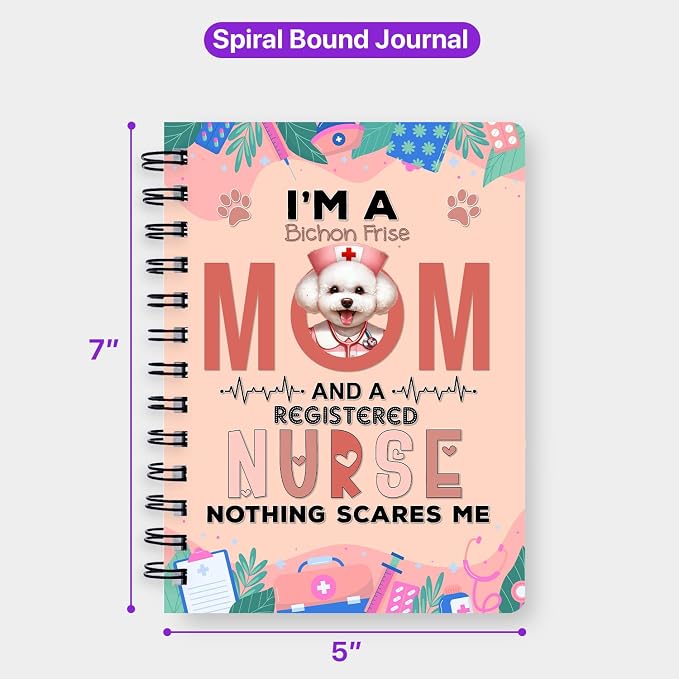Ninety3POD I'm a Bichon Frise Mom and a Registered Nurse Nothing Scares Me - Image 5