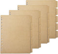 Kraft Binder Dividers, 8.5 x 11 inches Binder Dividers by KiDEPOCH