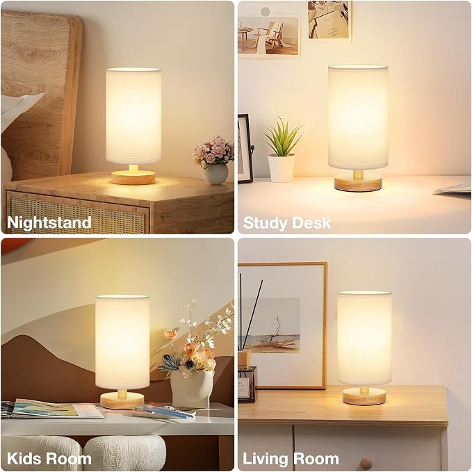 Fenmzee Small Table Lamp for Bedroom - Image 7