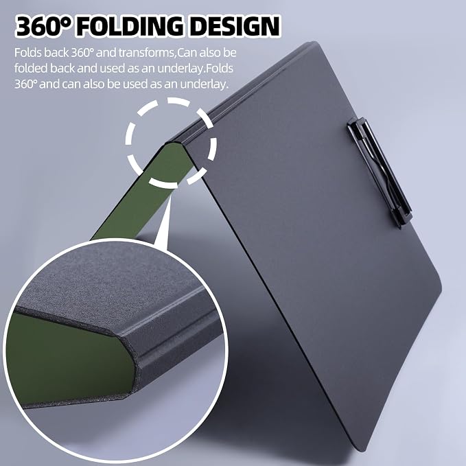 FRETONBA Clipboard Folder, A4 Foldable Clipboard - Image 4