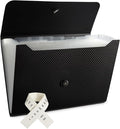 Expanding File Folder File Organizer 13 Pockets Accordion Filing Folder by Nicfaec