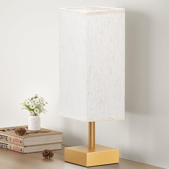 aooshine Gold Small Table Lamp by Aooshine