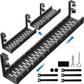 No Drilling Extendable Under Desk Cable Management, Metal Cable Management Tray by BIWIST
