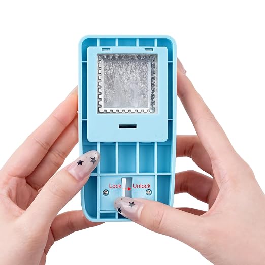 4 Size Stamp Puncher, 1 inch & 1.5 inch Square Stamp Punch, 1.5X1.25inch & - Image 7