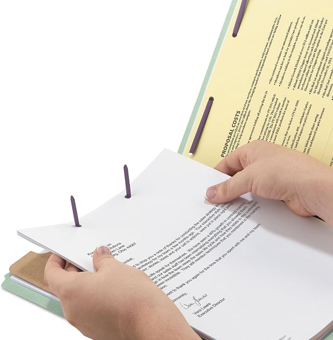 Smead Pressboard Classification File Folder - Image 9