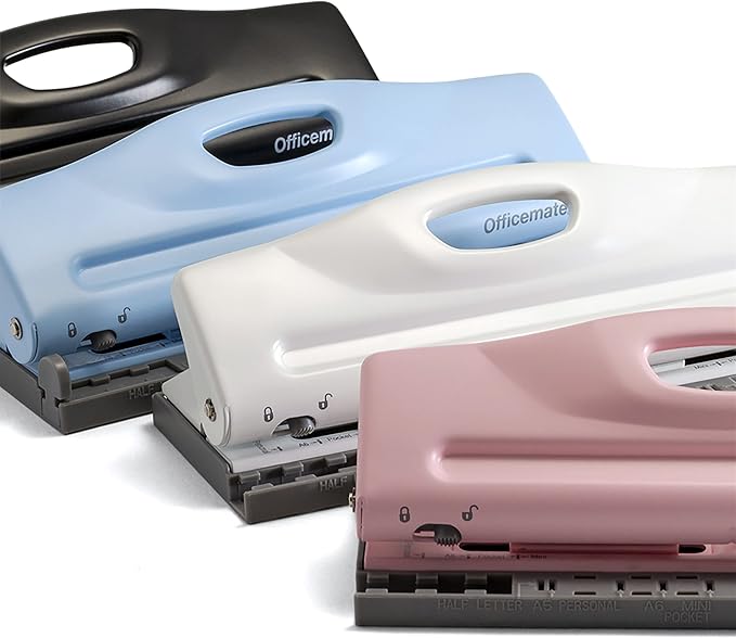 Officemate Adjustable 6-Hole Punch - Image 9