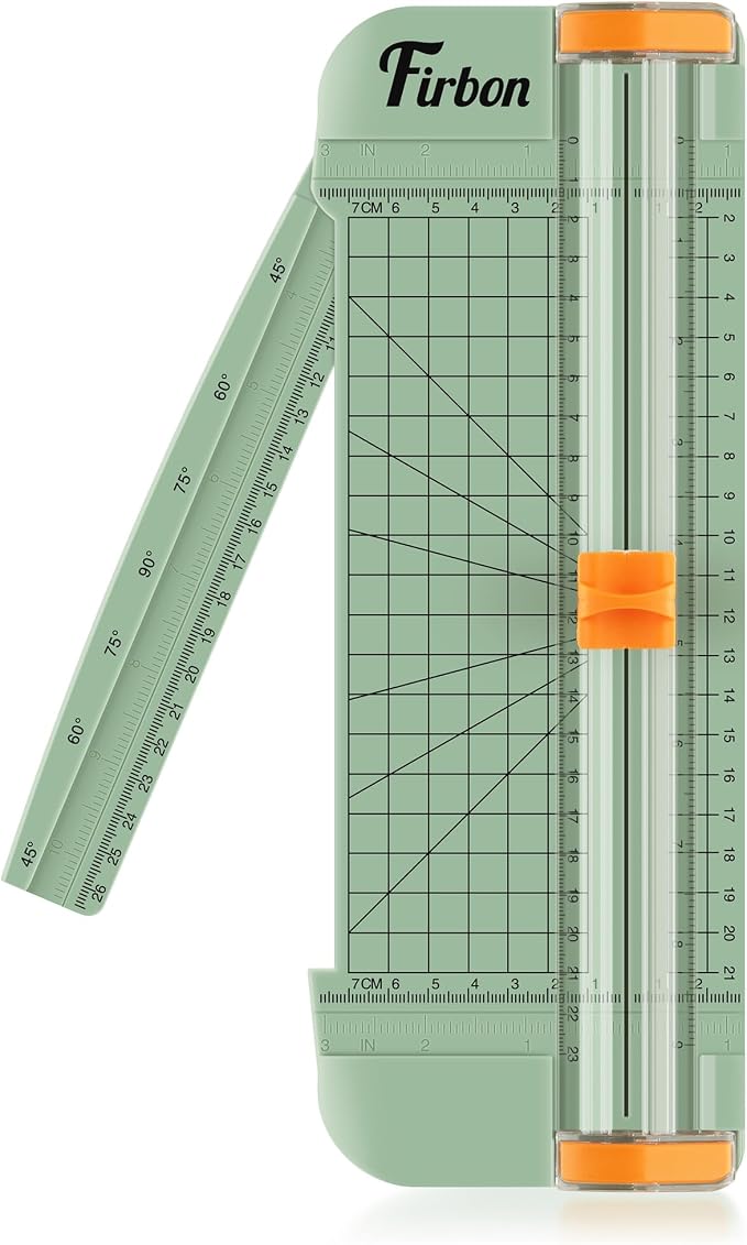 Firbon Morandi A5 Paper Cutter, Straight Small Paper Trimmer by Firbon