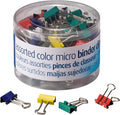 Officemate Micro Binder Clips, 100 Clips per Tub by Officemate