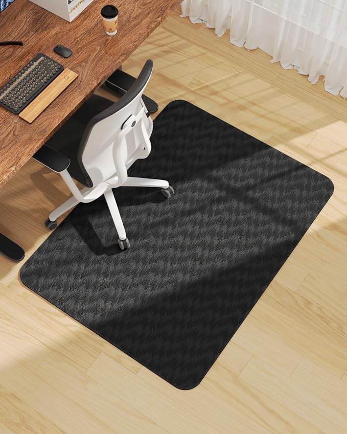 Blvornl Large Office Chair Mat for Hardwood Floor, Rolling Chair Mat for Hard by Blvornl