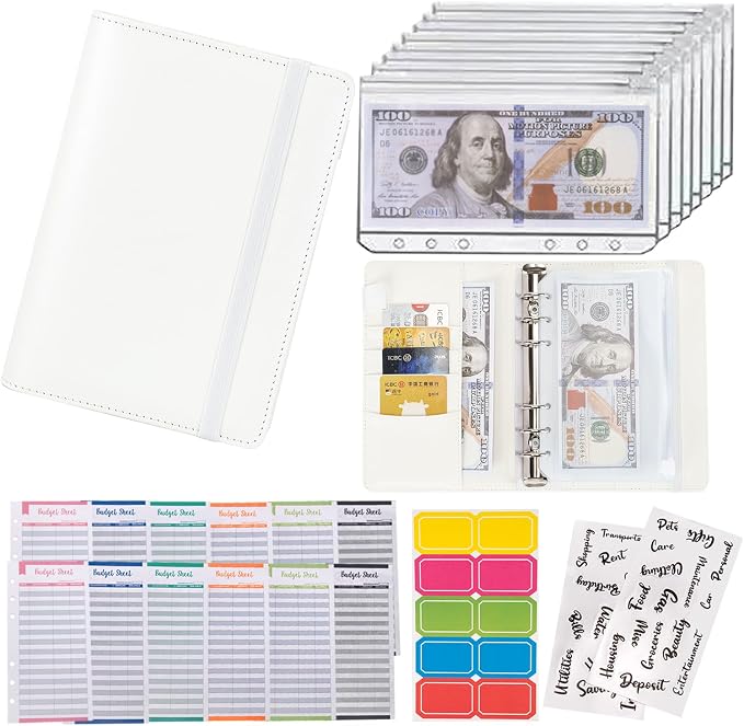 NICOOTH Budget Binder A6 Money Saving Binder by NICOOTH