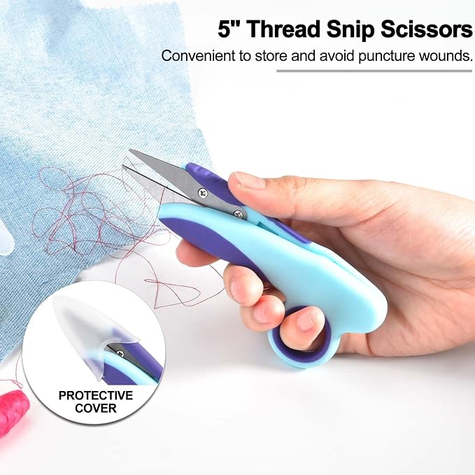 SCAIKTIG Premium Sewing Scissors Bundle, Dressmaking, Arts&Craft Supplies - Image 7